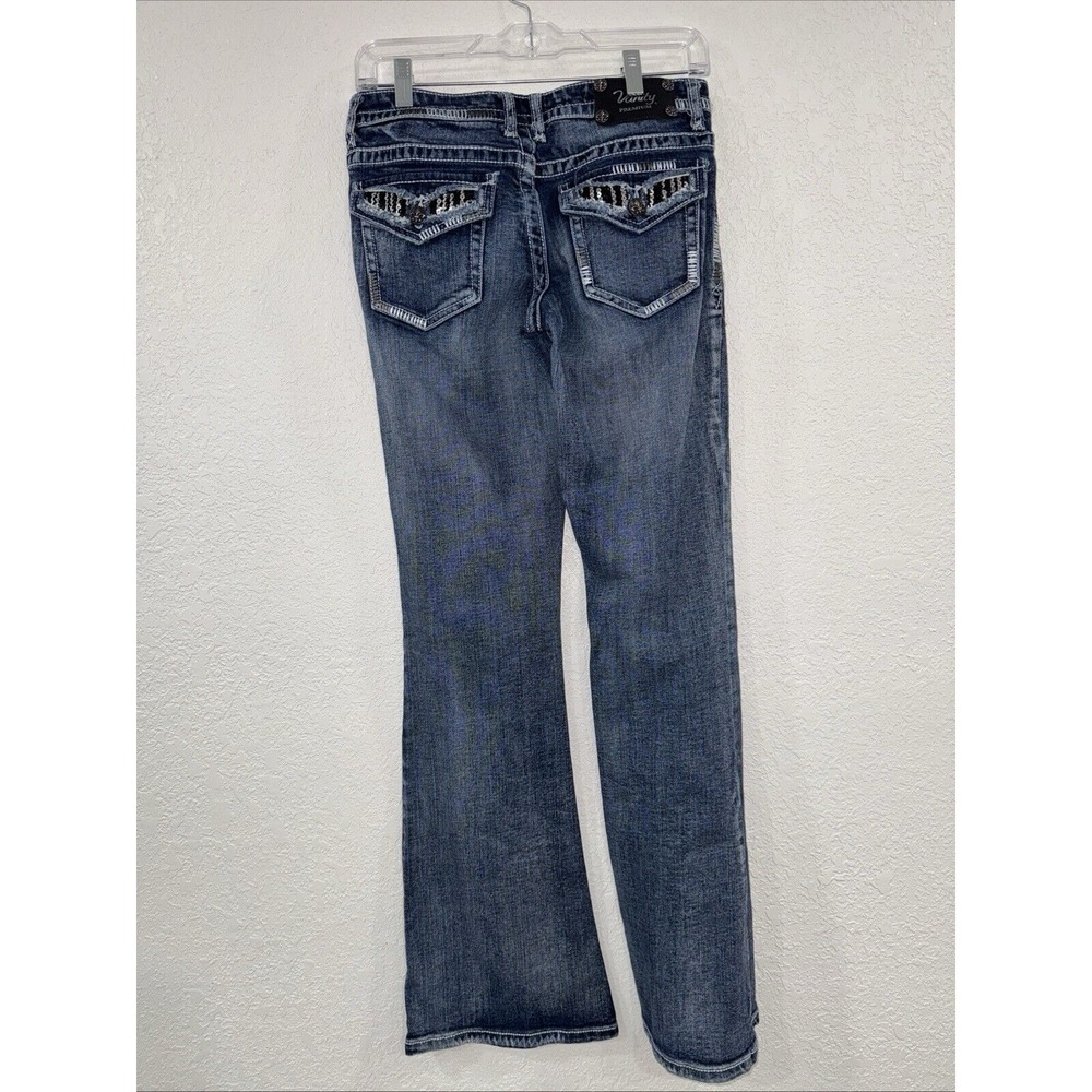 Vanity Jeans Women's size 27 Slim Flared Low Rise
